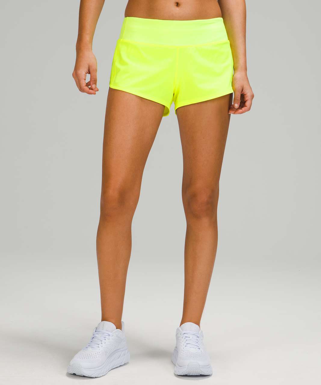 Back It Up Neon Yellow Lululemon Dupe Shorts – Shopaholics Only