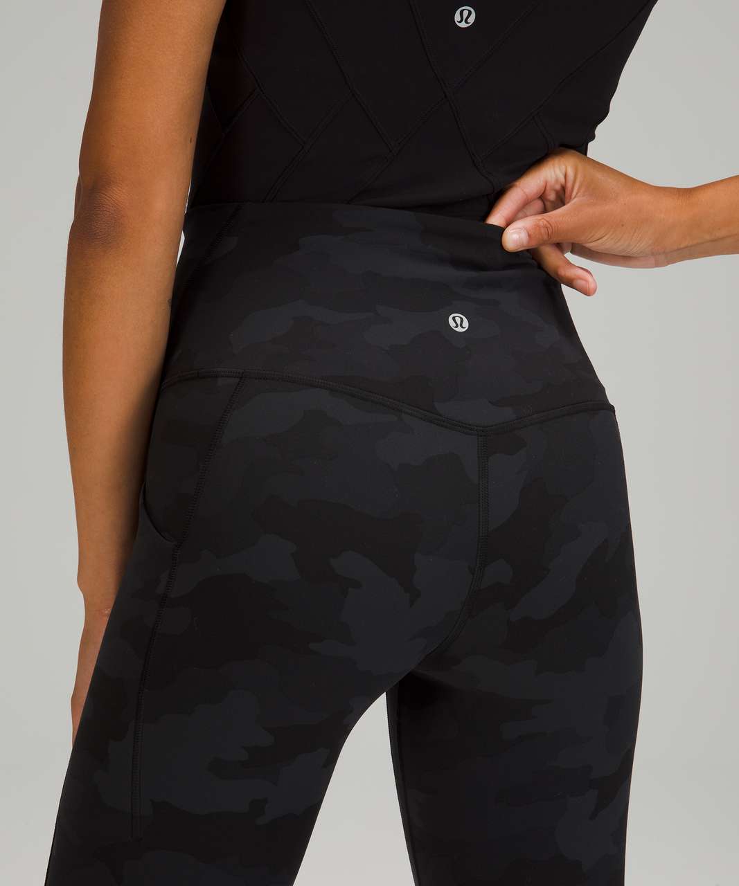 Lululemon Align High Rise Pant with Pockets 25" - Heritage 365 Camo Deep Coal Multi