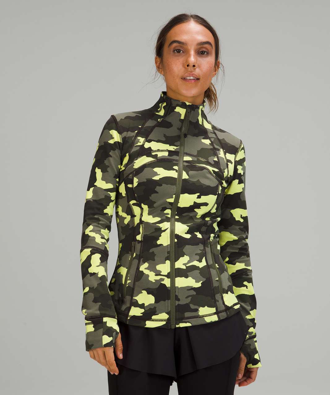 Lululemon Hooded Define Jacket *Nulu - Heritage 365 Camo Green Twill Multi  - lulu fanatics