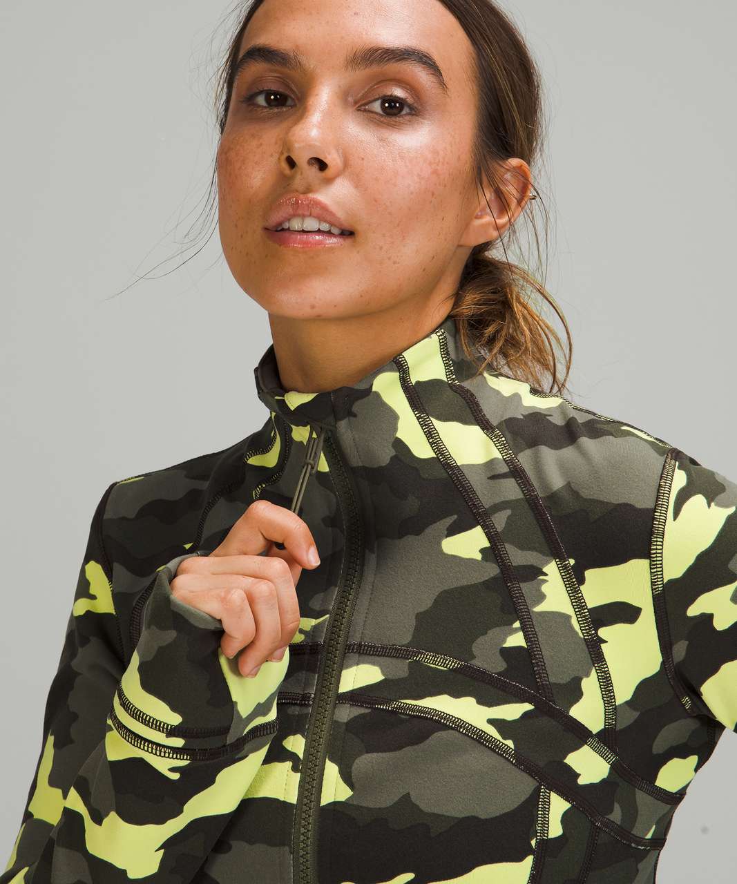 Lululemon Define Jacket - Heritage 365 Camo Crispin Green Multi