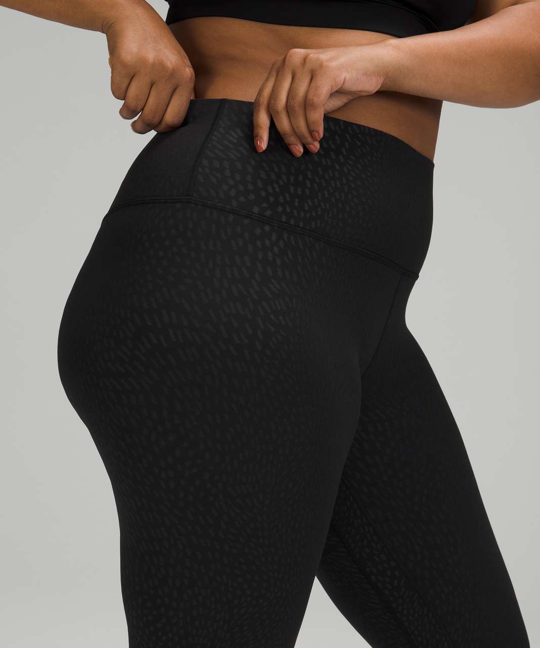 Lululemon Align Pant 25 - Jewel Emboss Black - lulu fanatics