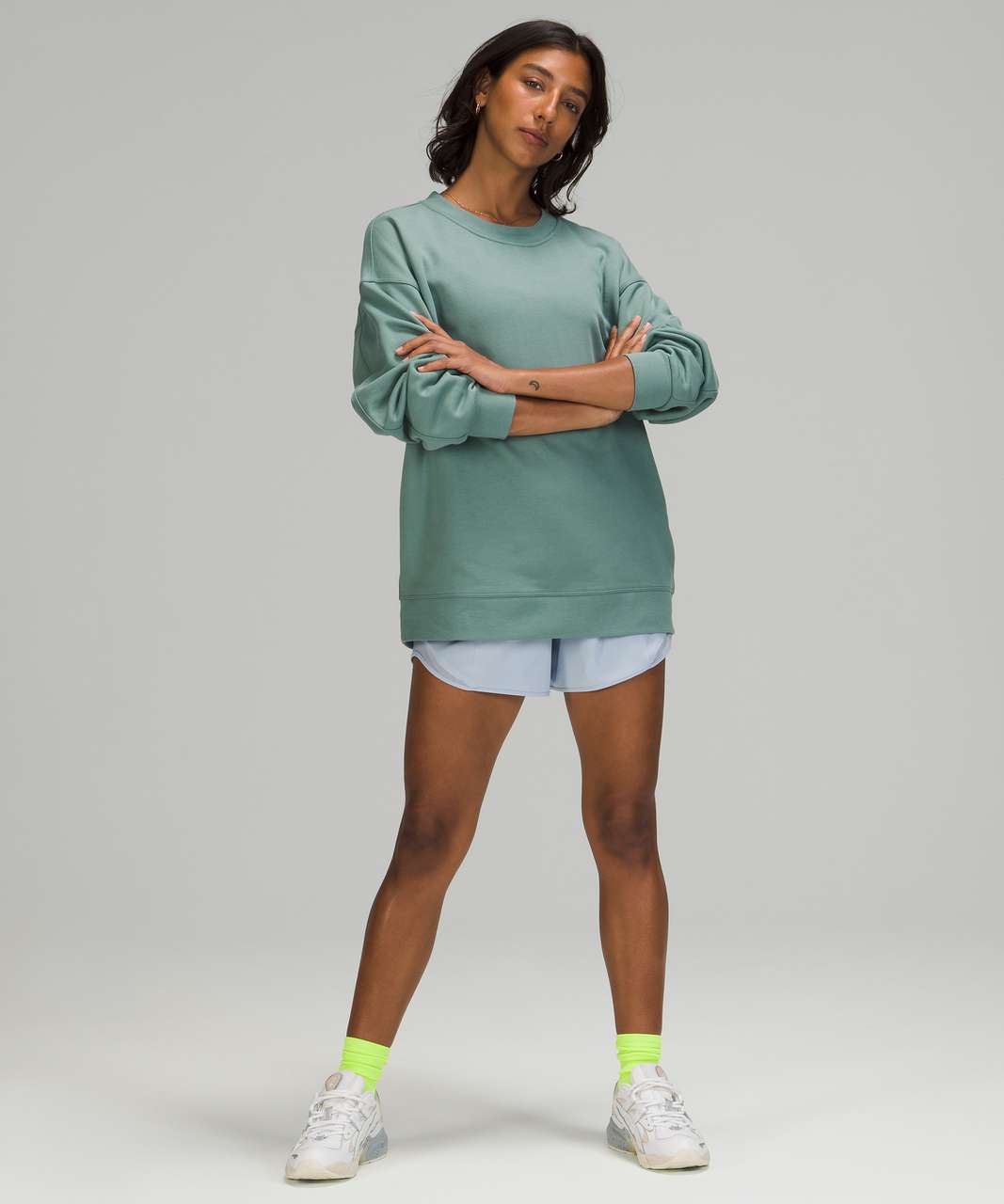 Lululemon Perfectly Oversized Crew - Tidewater Teal