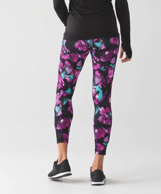 lululemon athletica, Pants & Jumpsuits, Lululemon Inspire Tight Ii  Leggingspower Luxtreme Suited Jacquard Black White