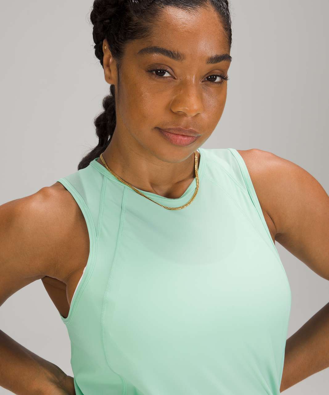 Size 2. NWT Lululemon Sculpt Tank in Wild Mint size 2., Women's