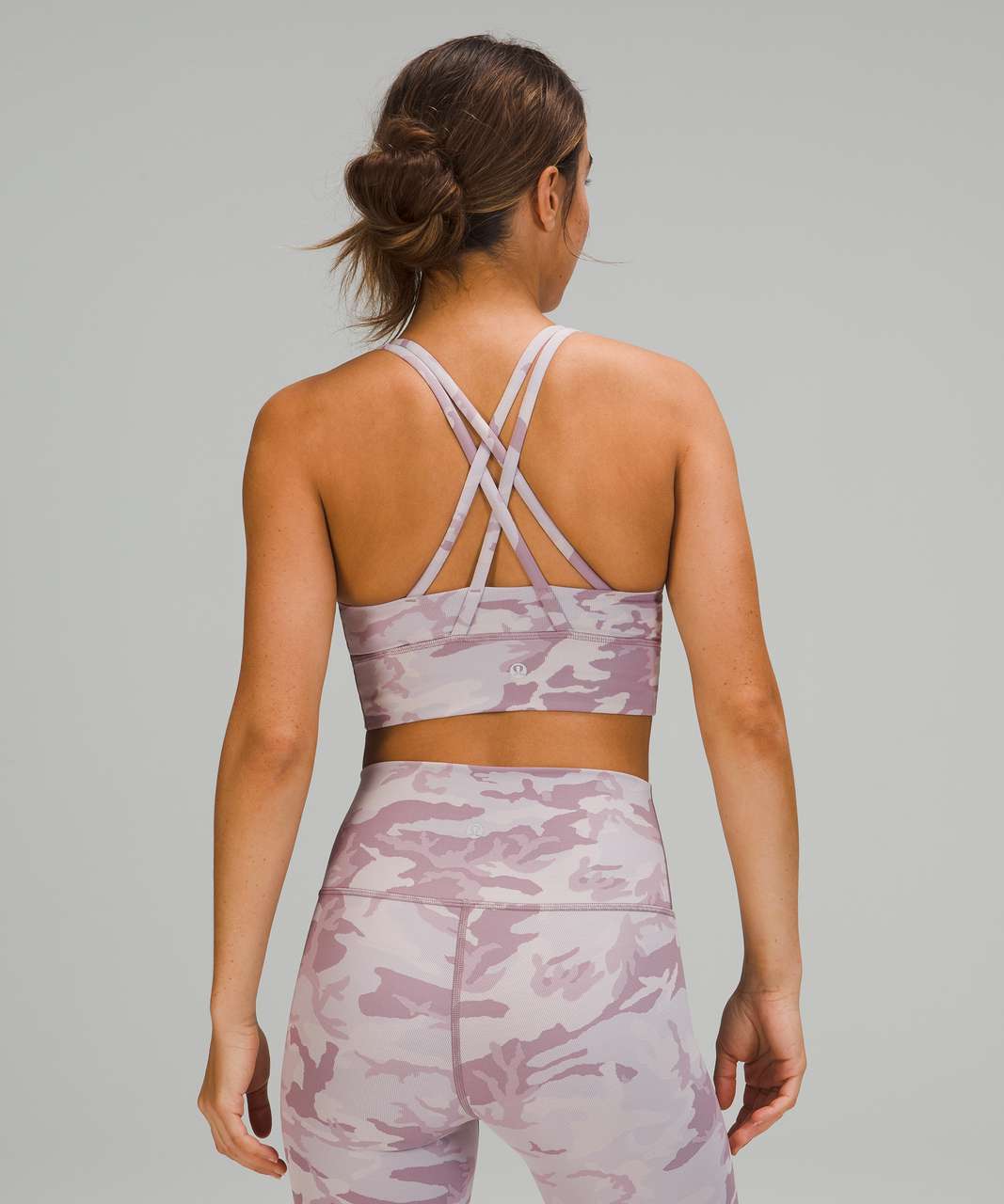 Lululemon Free to be Wild Sports Bra in Incognito Camo Jacquard