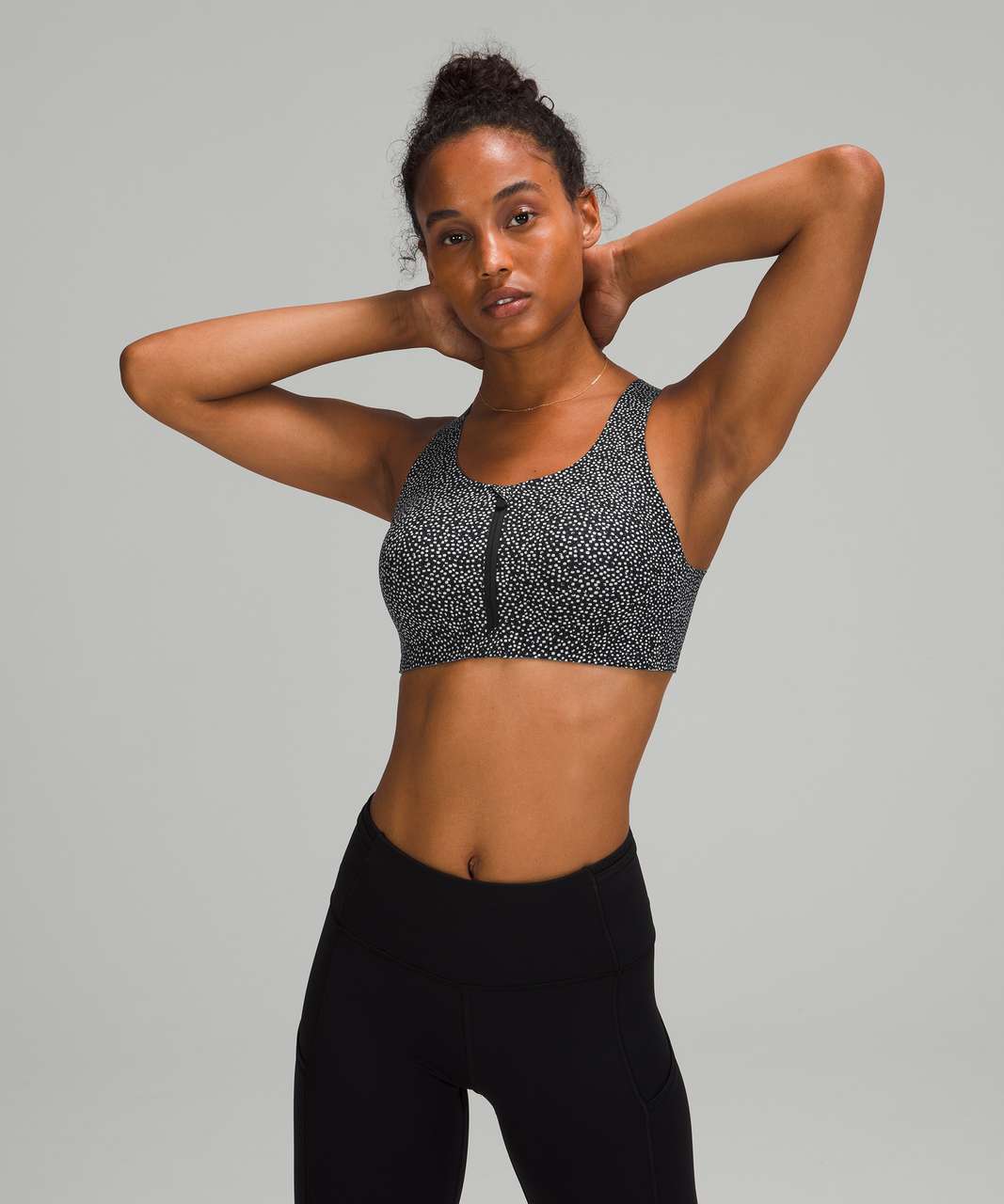 Lululemon Enlite Bra Women's 32DD Zip Front Ghana