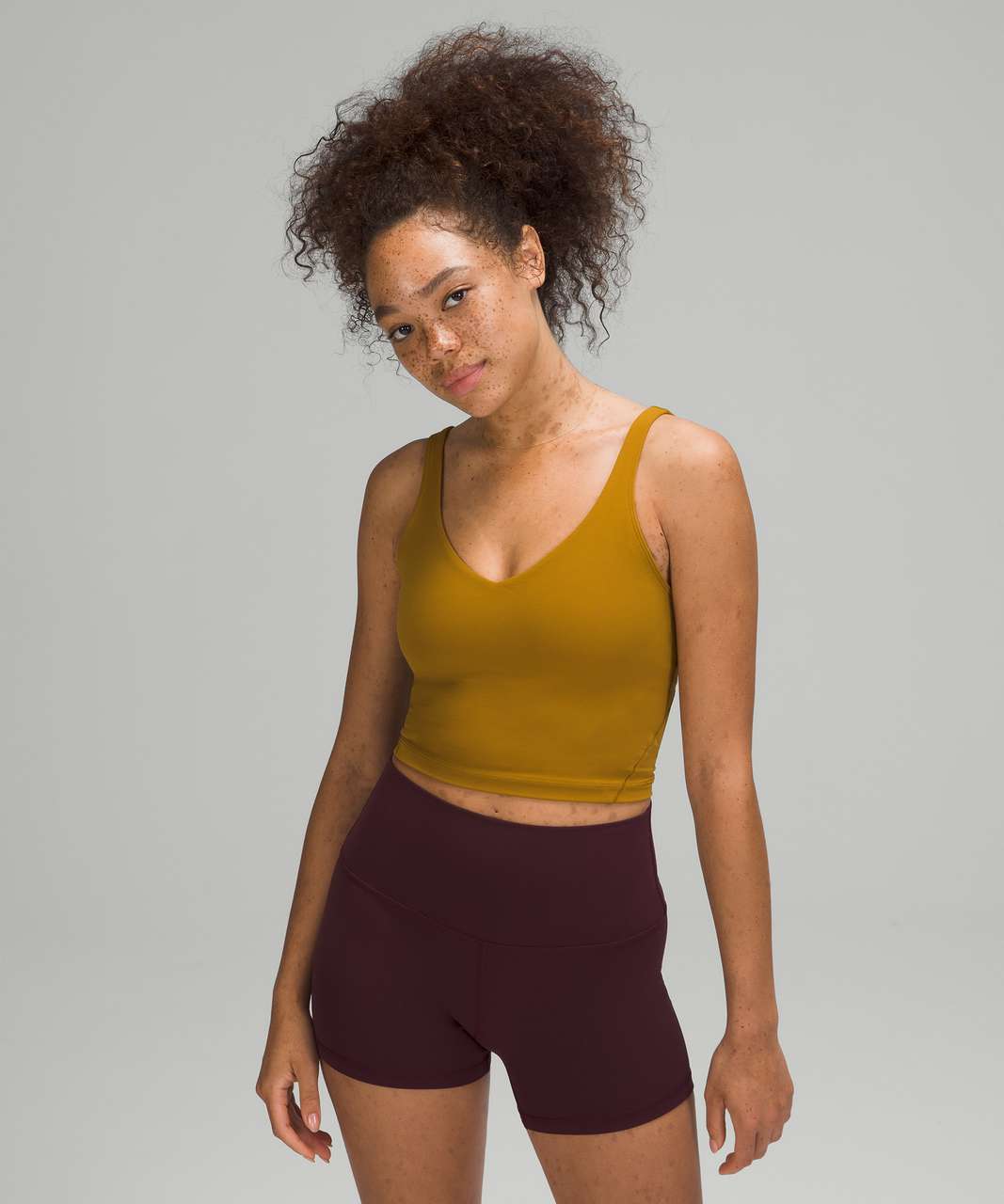 Lululemon Key to Balance Tank Top - Auric Gold - lulu fanatics