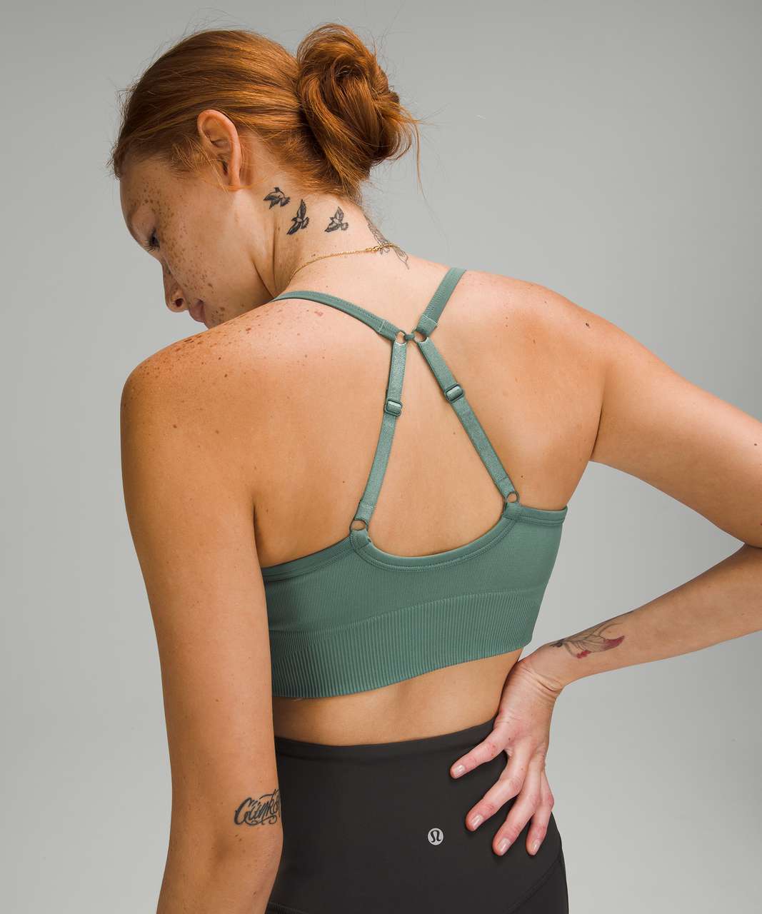 Lululemon Ebb to Street Bra *Light Support, C/D Cup - Tidewater Teal (First Release)