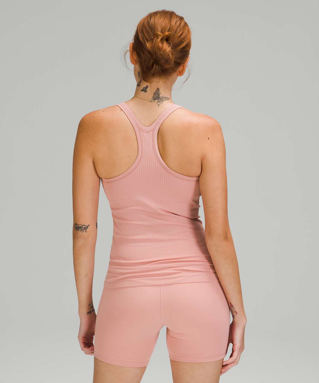 Lululemon Ebb To Street Tank *Light Support For B/C Cup - Pink Puff