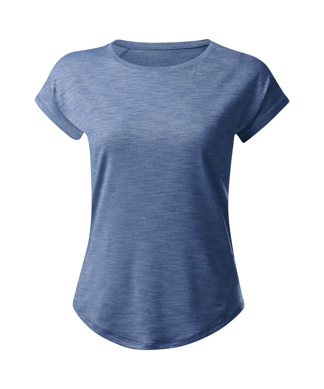 Lululemon Run Around Tee - Heathered Peri Purple