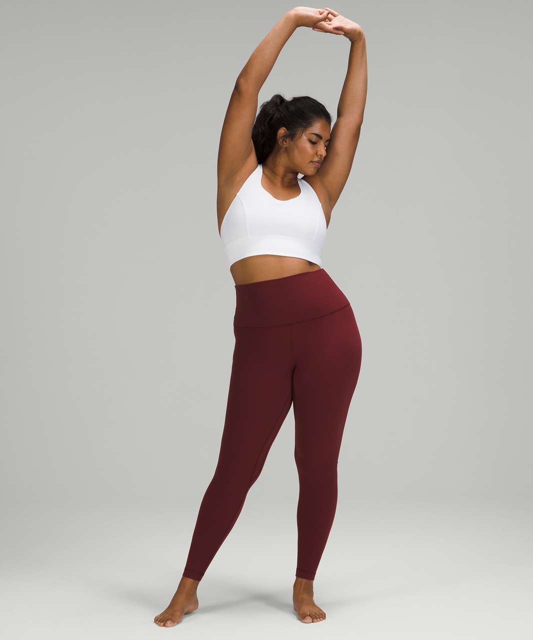 Lululemon Align™ Scalloped Hem High-rise Pants 25 - Red Merlot