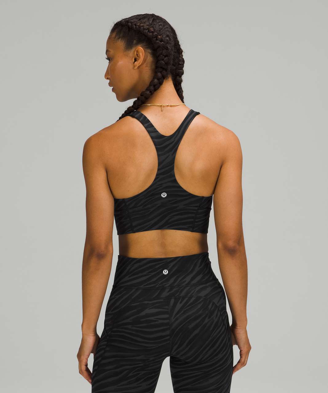 Lululemon NWT Most Popular & Discontinued BLACK TWIST AND TRAIN BRA - Size  10