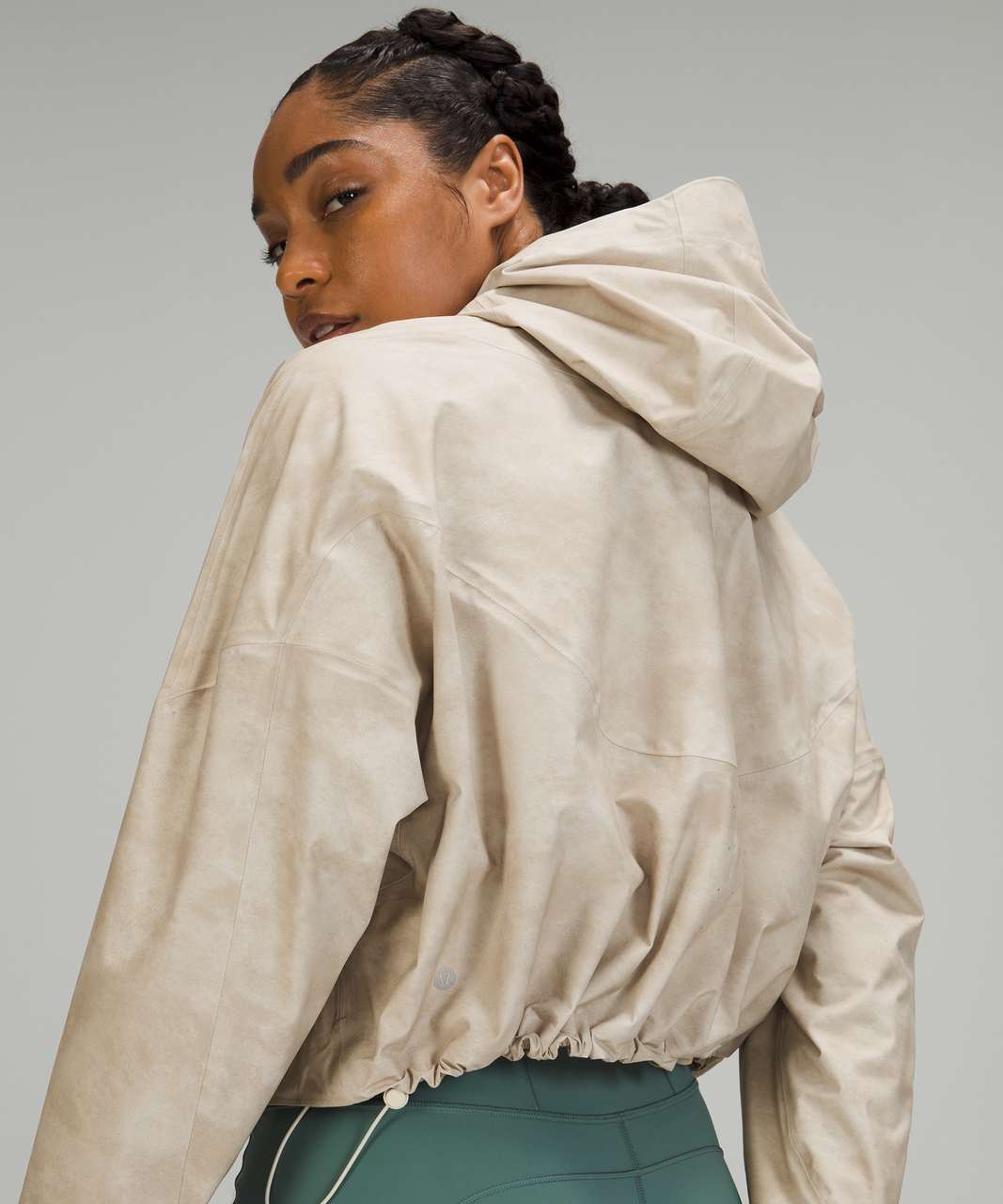 Lululemon Rain Chaser Jacket - Mystified White Opal Multi