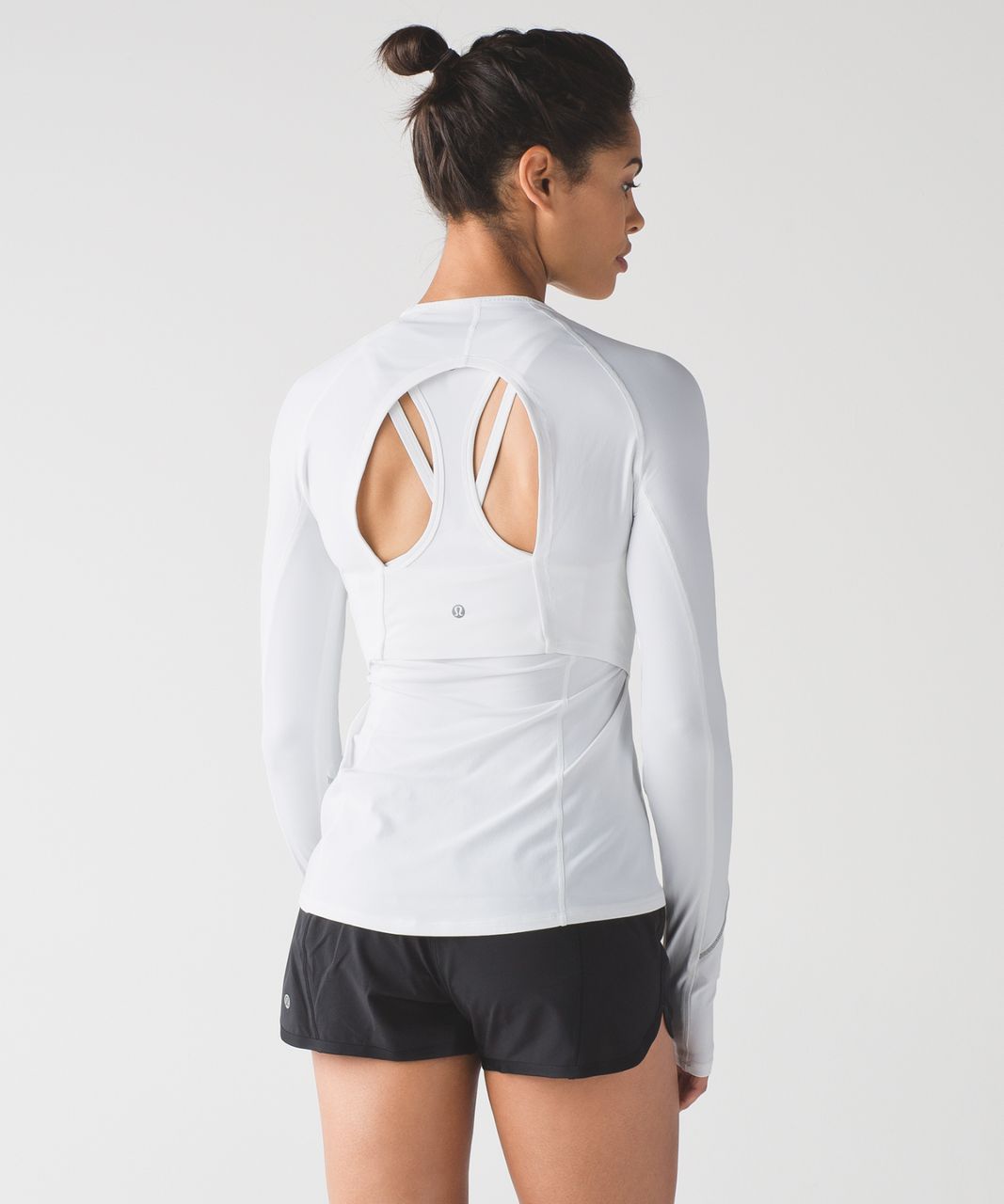 Lululemon Fast Times Long Sleeve - White - lulu fanatics