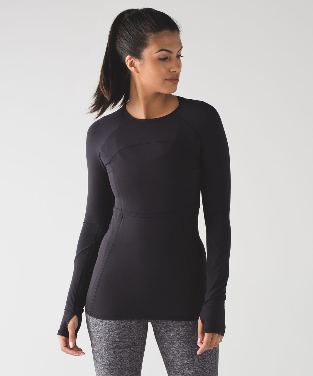 Lululemon Fast Times Long Sleeve - Black