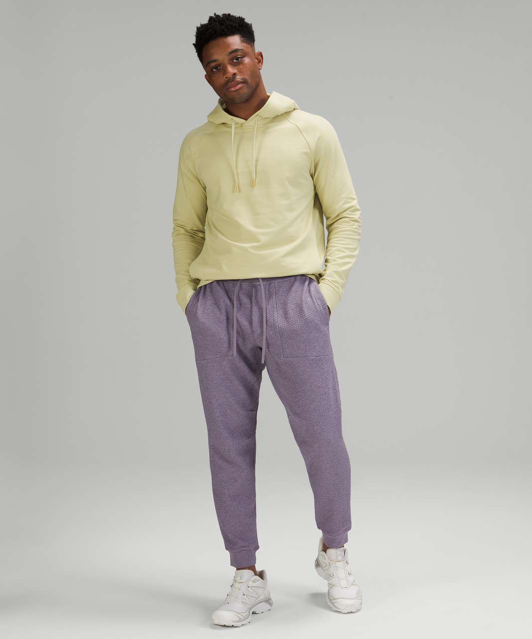 Lavender Relaxed Waffle Joggers – Thursdays