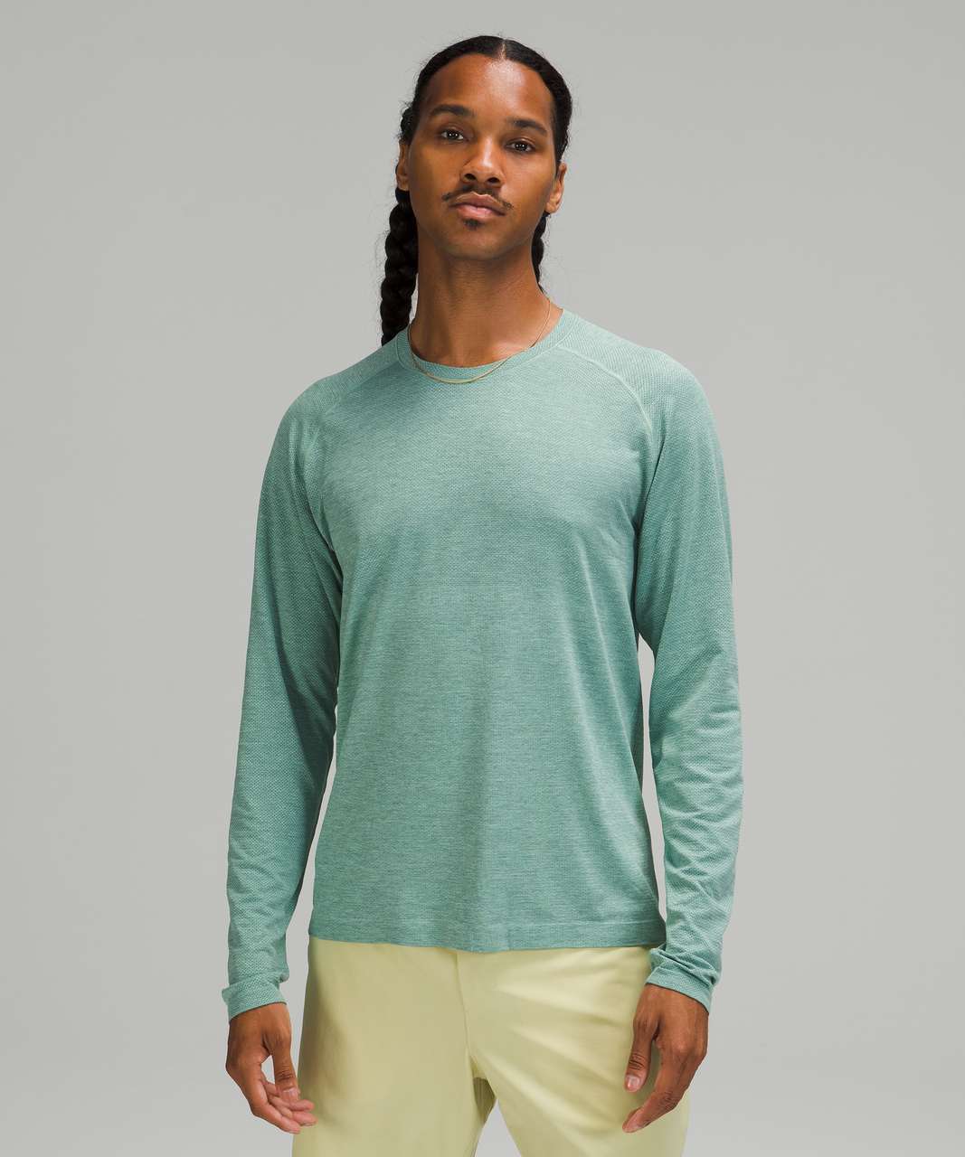 Lululemon Metal Vent Tech Long Sleeve 2.0 - Tidewater Teal / Wild