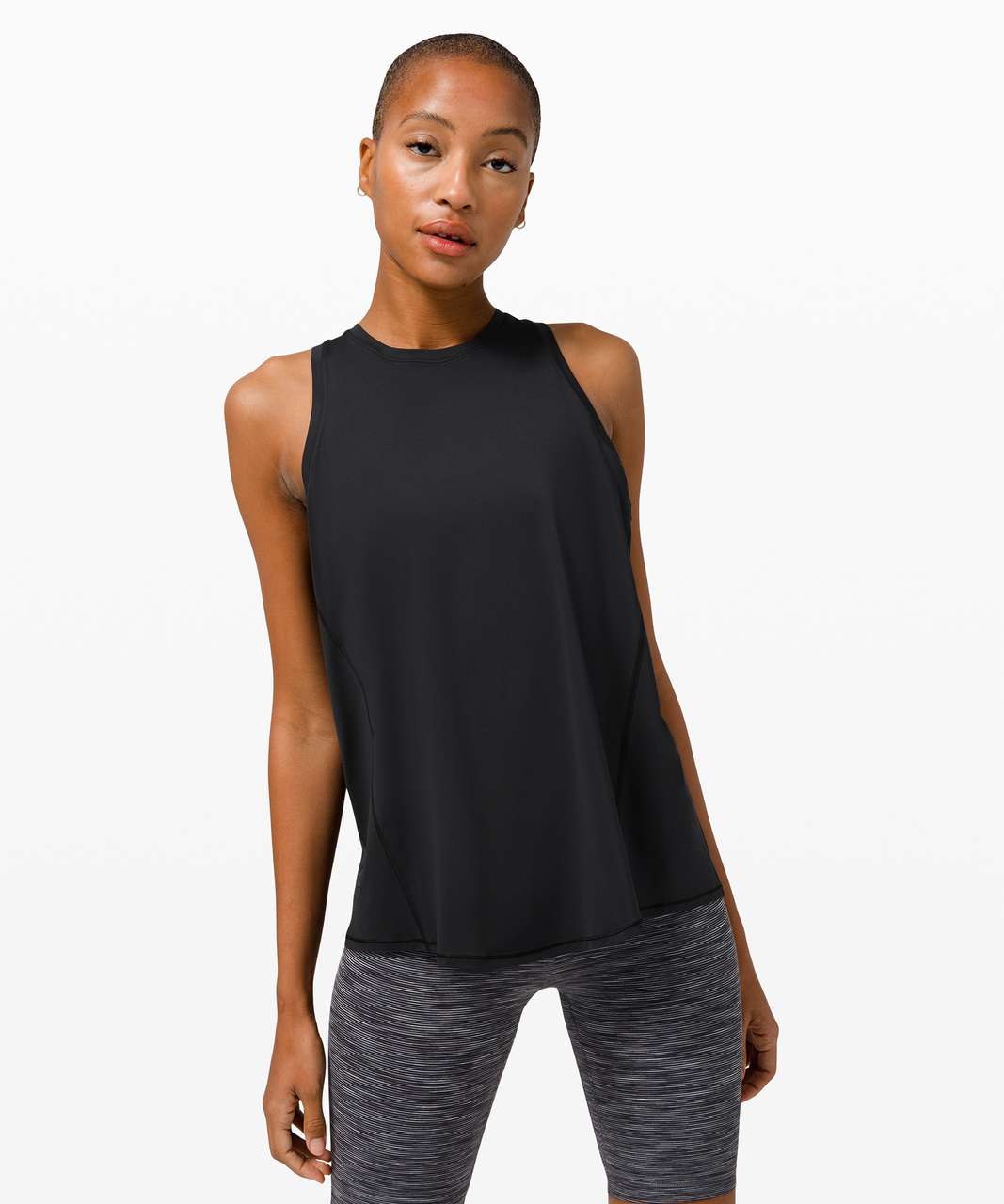 Lululemon All Tied Up Tank Top - Black (First Release) - lulu fanatics