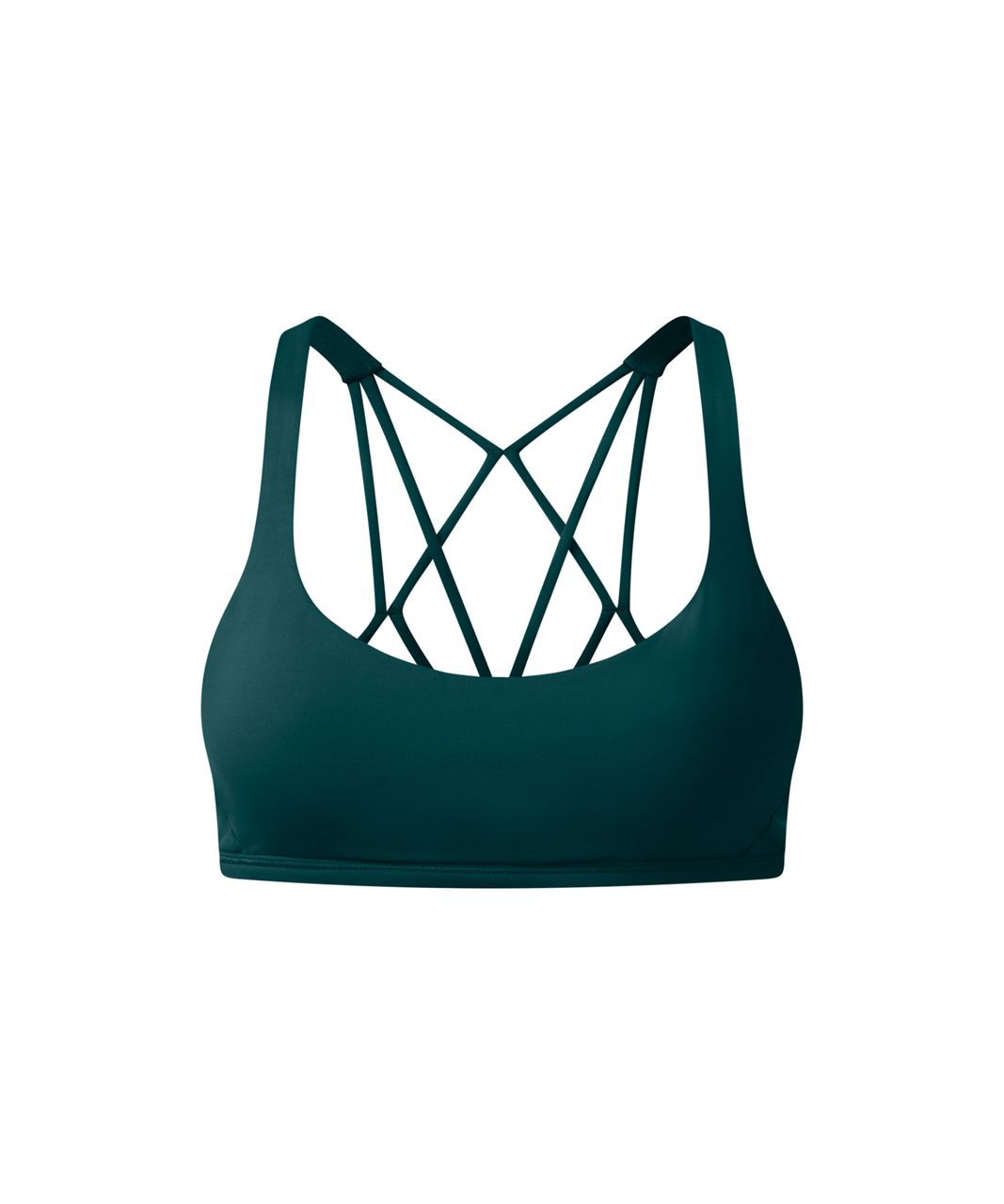 Lululemon Free To Be Zen Bra - Deep Green