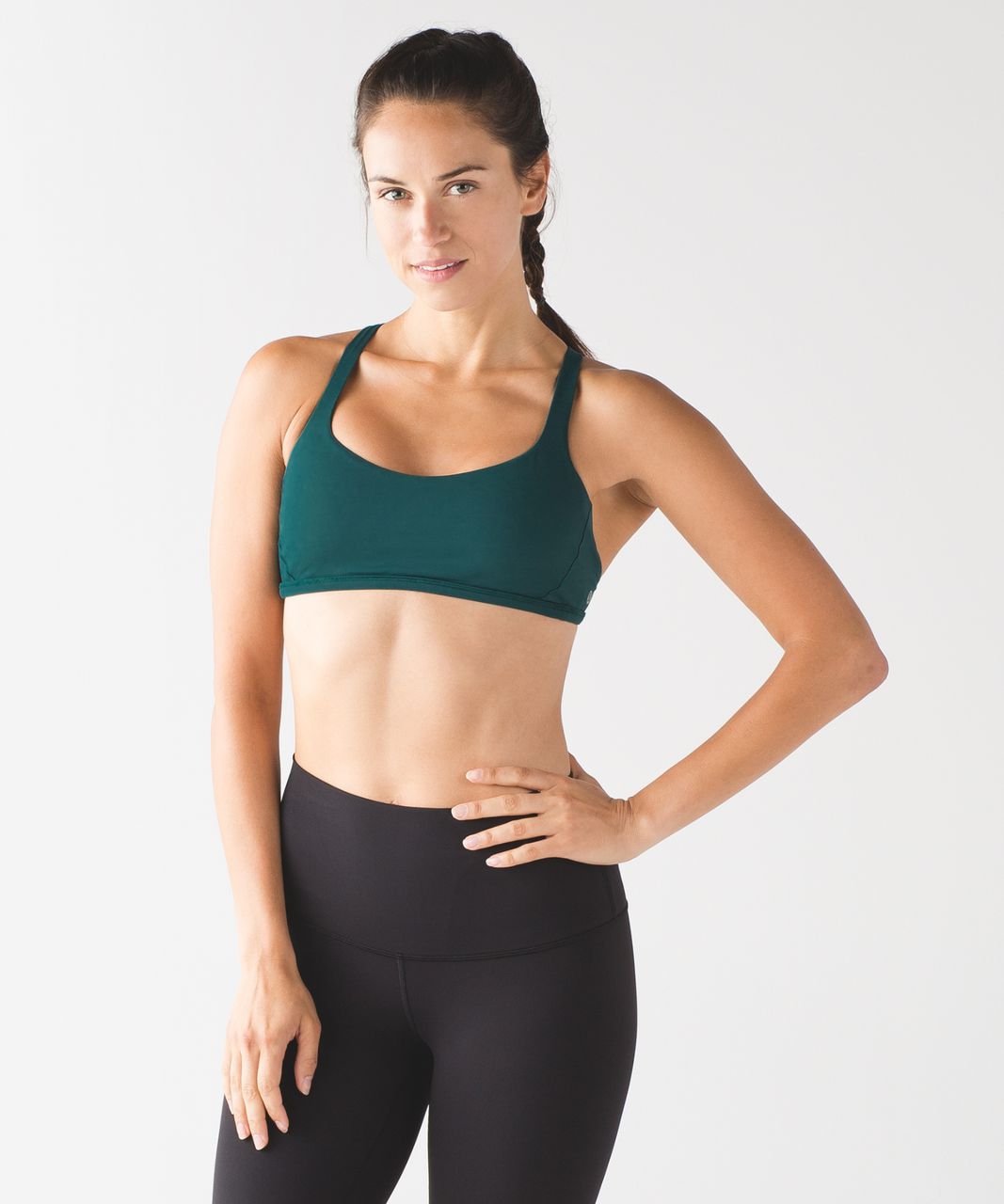 Lululemon Free To Be Zen Bra - Deep Green