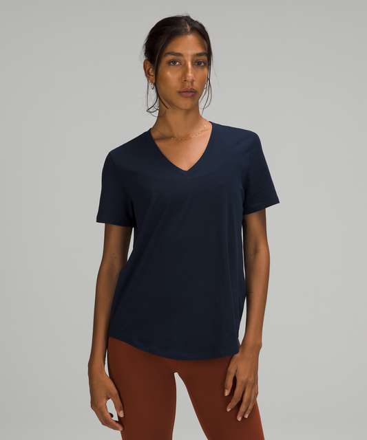 Lululemon Love Tee III - Heathered Black - lulu fanatics