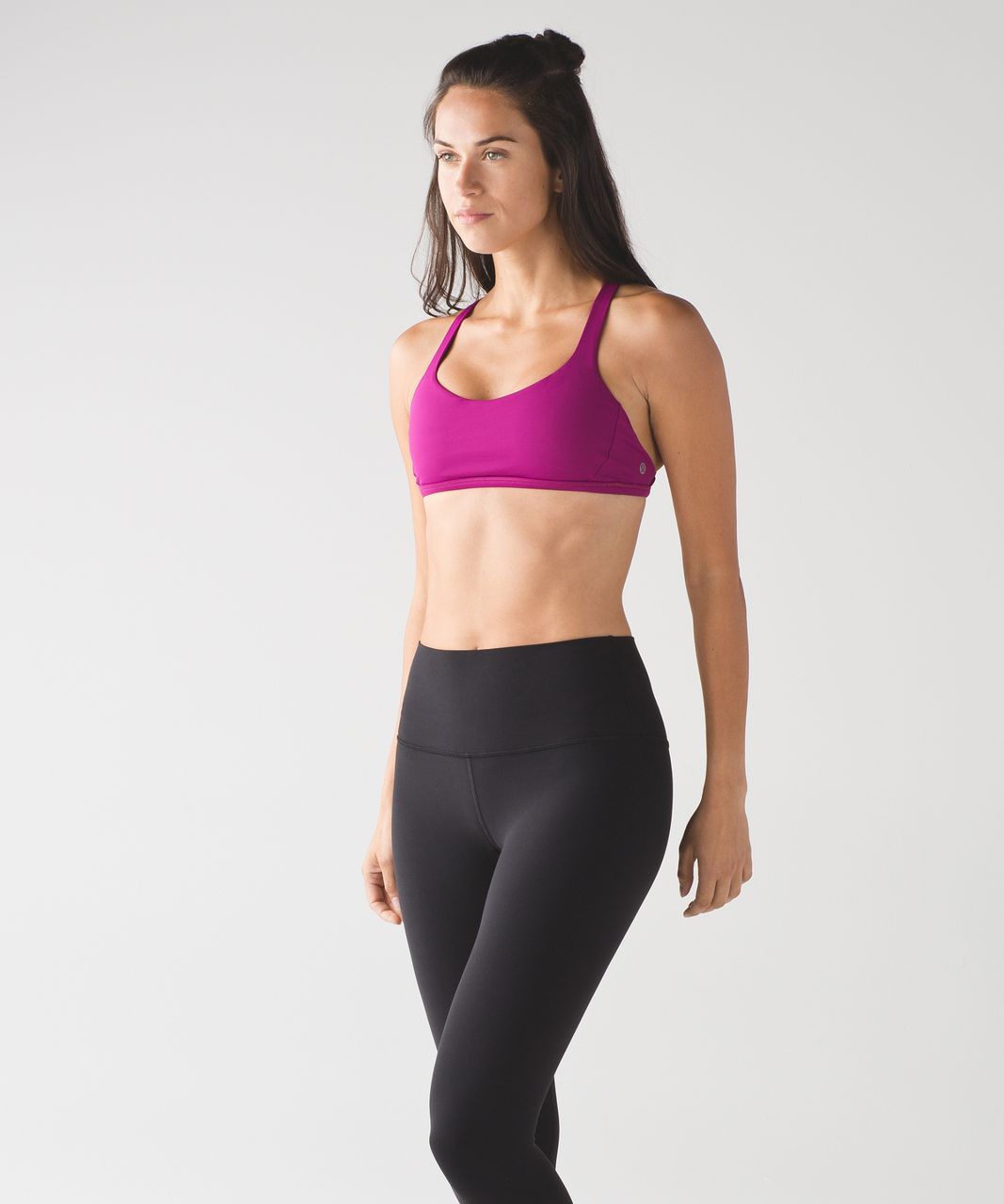 Lululemon Free To Be Zen Bra - Deep Fuschia