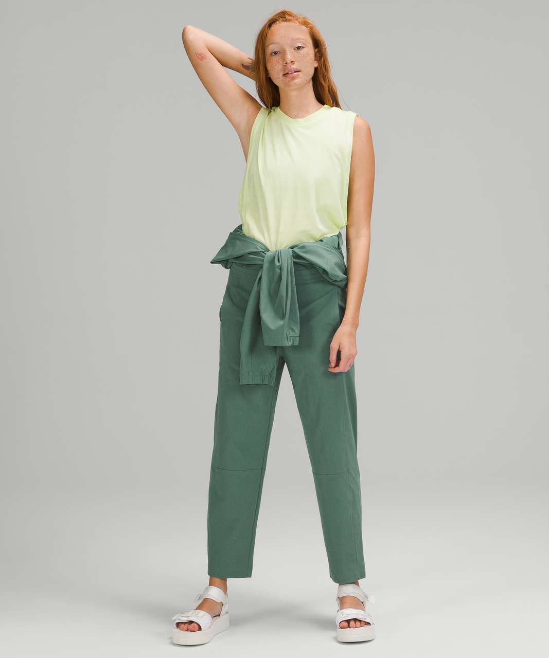 Lululemon Ventlight Zippered Jumpsuit - Tidewater Teal