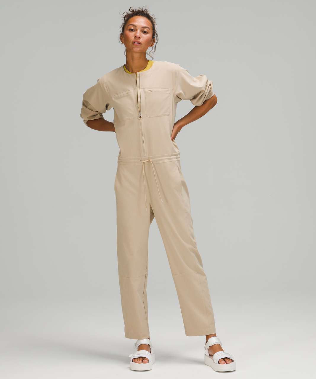 Lululemon Ventlight Zippered Jumpsuit - Trench