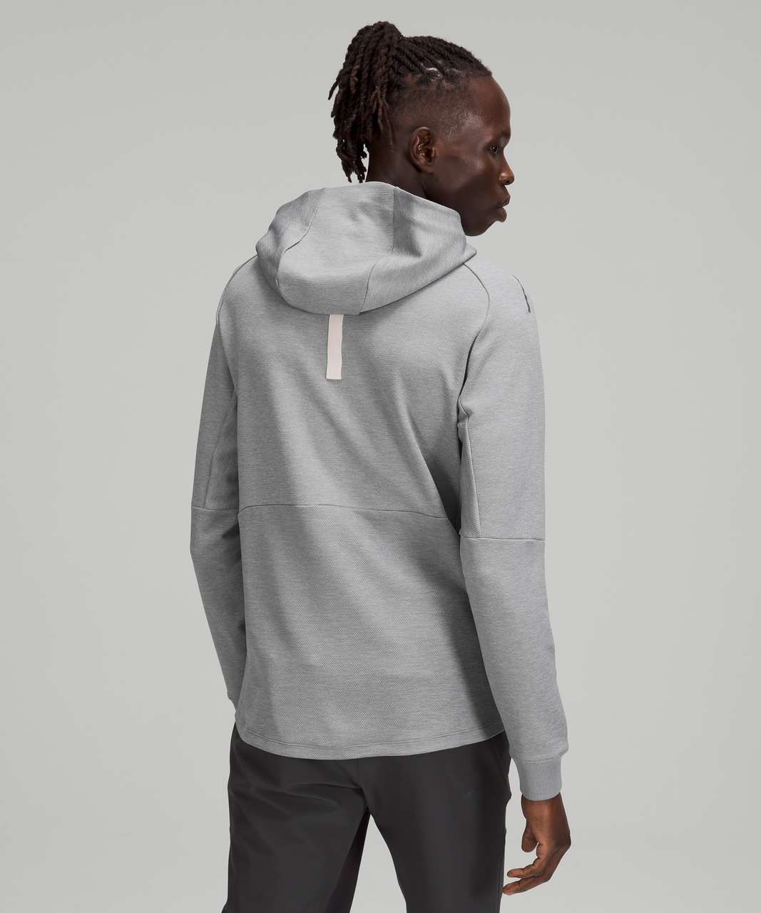 Lululemon At Ease Hoodie - Heathered White Opal - lulu fanatics