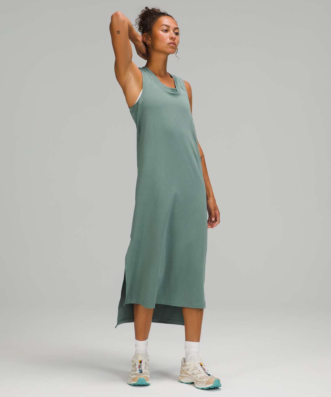 Lululemon All Yours Tank Maxi Dress - Tidewater Teal