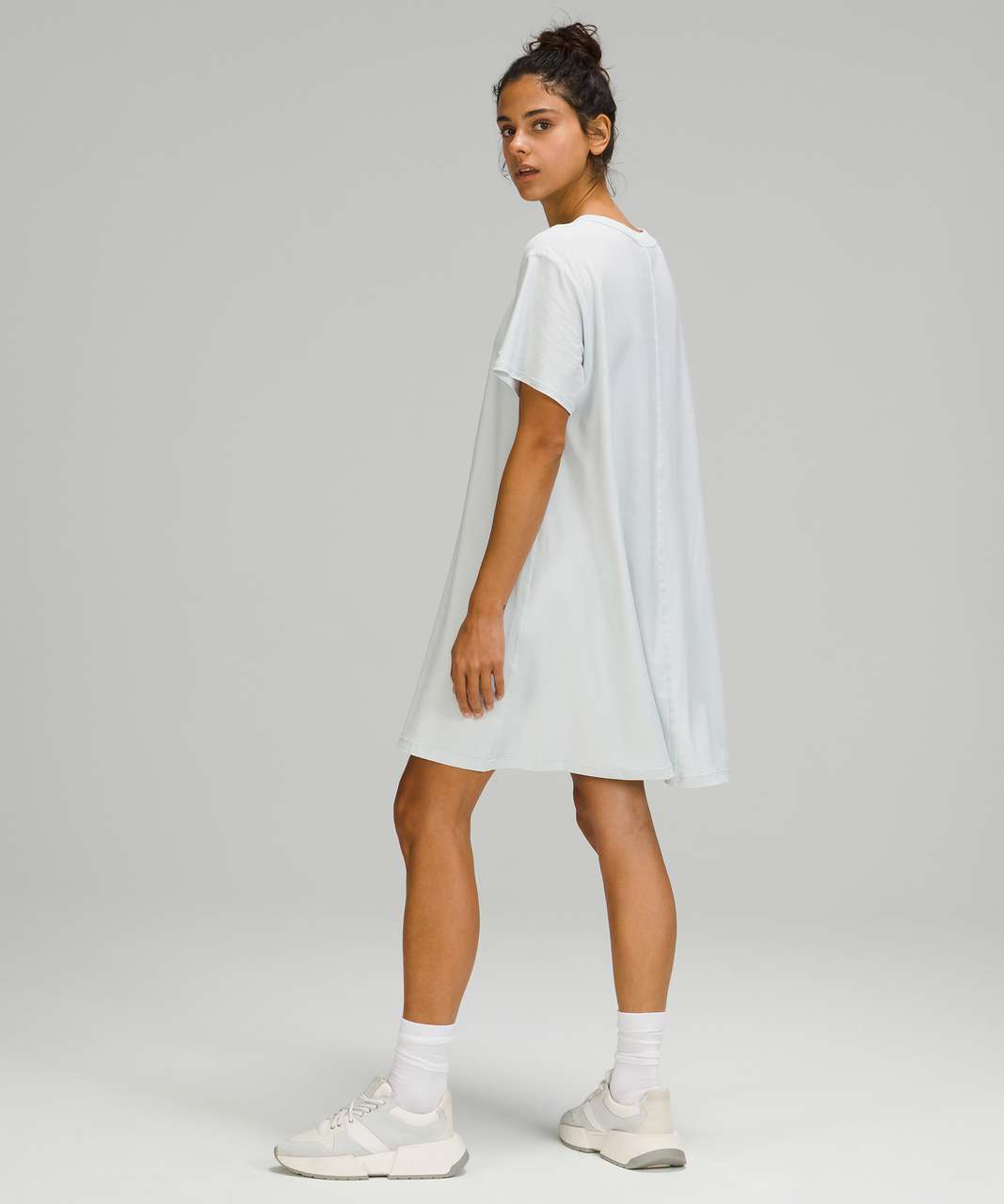 Lululemon All Yours Tee Dress - Ocean Air - lulu fanatics