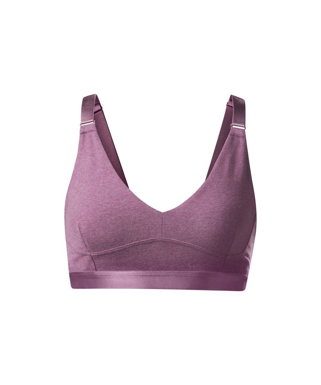 Lululemon Soulful Bra - Heathered Dusty Mauve - lulu fanatics