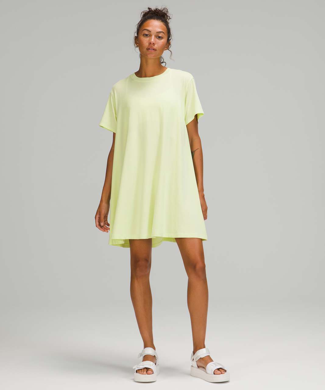 Lululemon All Yours Tee Dress - Crispin Green