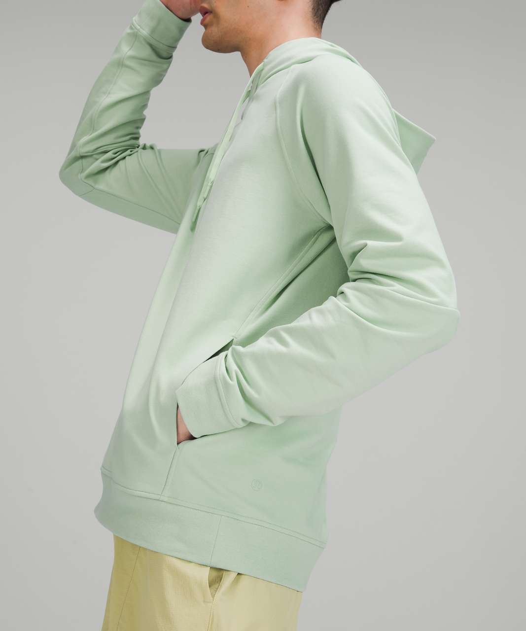 Lululemon City Sweat Pullover Hoodie French Terry - Arctic Green - lulu  fanatics