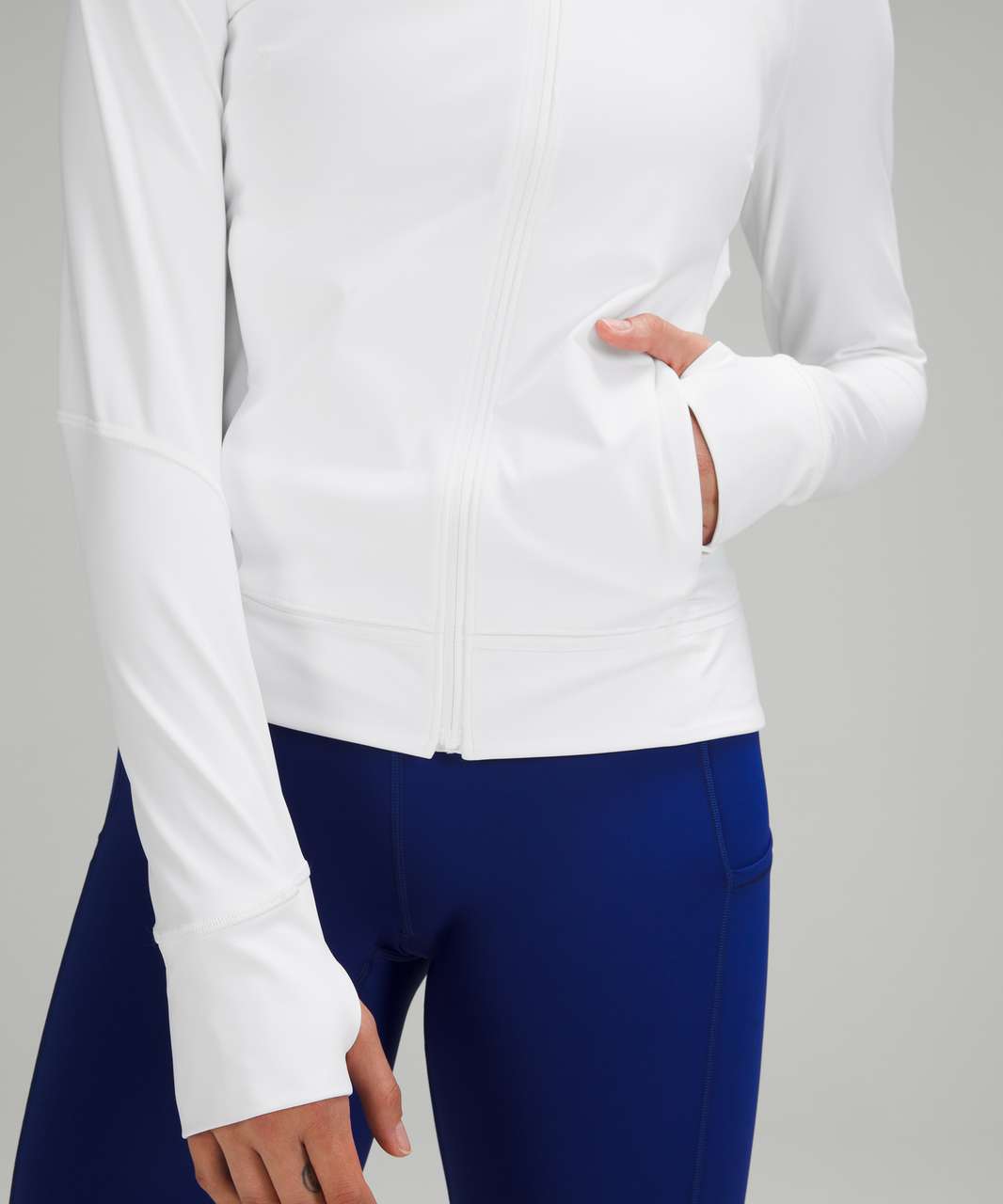 Lululemon Nulux UVP Run Jacket - White