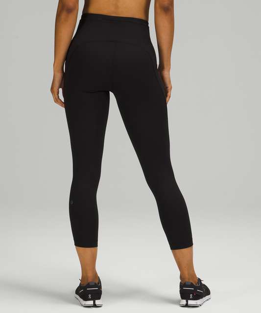 Lululemon Swift Speed High-Rise Crop 23 - True Navy - lulu fanatics