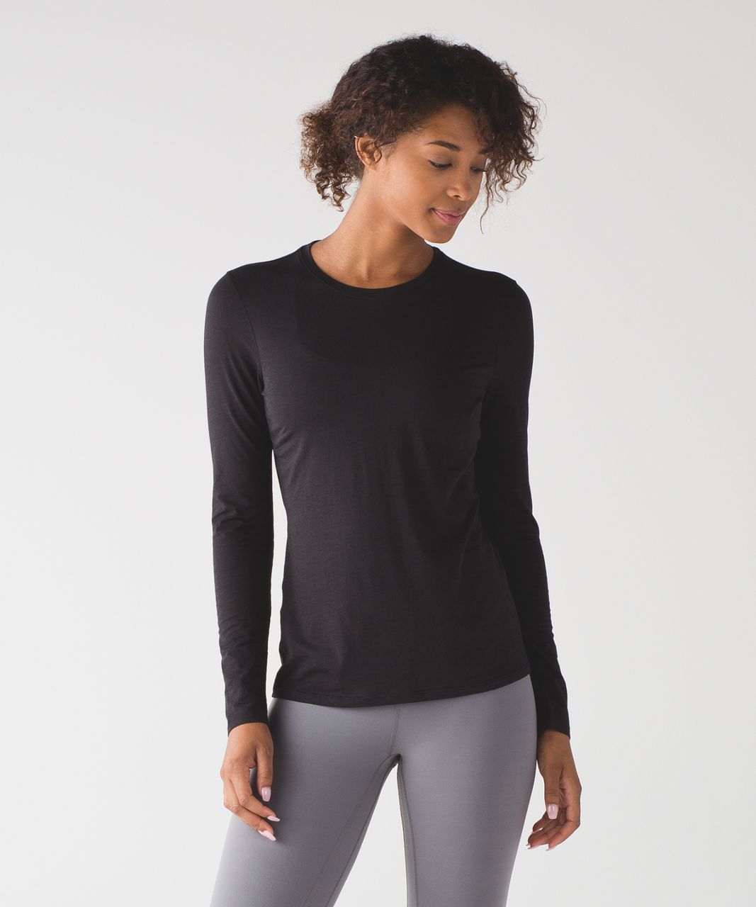 lululemon black long sleeve shirt