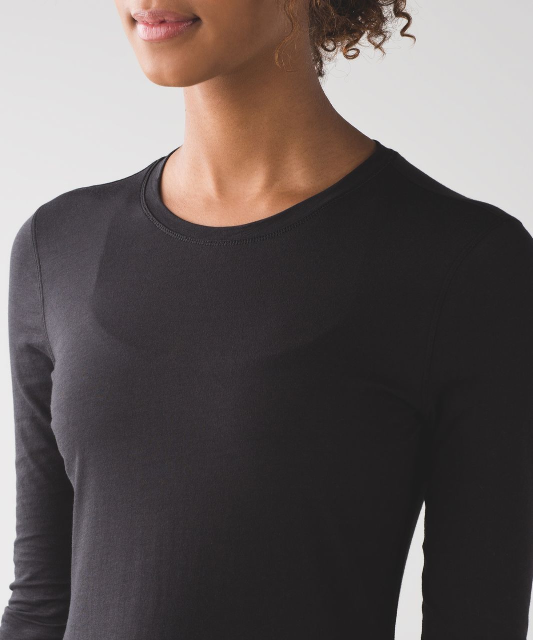 Lululemon in style - Kitsilano Mock Neck (black) + Align Super HR