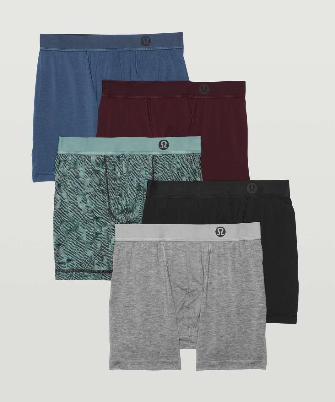 Lululemon Rapid Vent Tech Boxer 7 - Heathered Symphony Blue - lulu fanatics