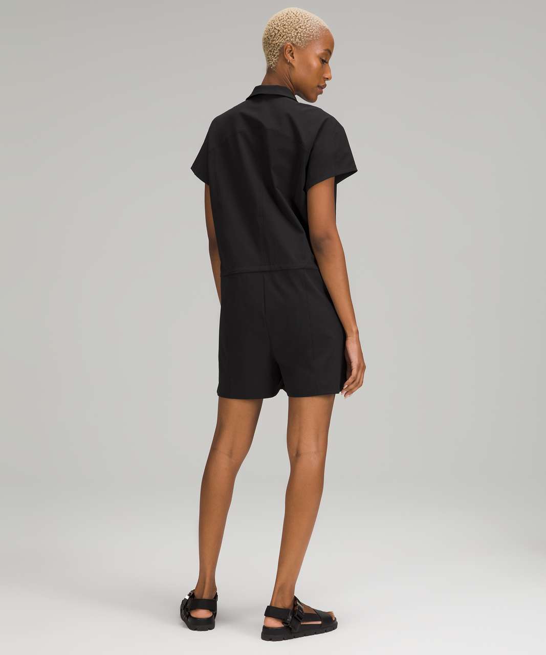 Lululemon Stretch Rib Pocketed Romper - Black