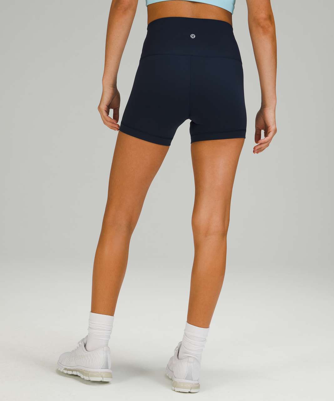 Lululemon Wunder Train High-Rise Short 4" - True Navy