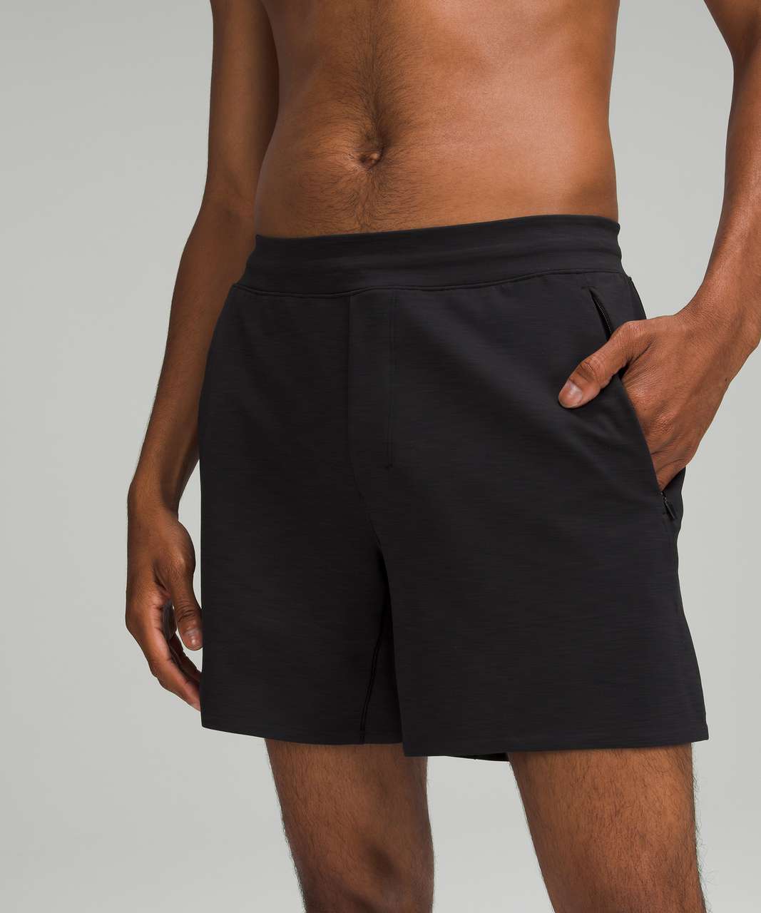 Lululemon Balancer Short 6" *Everlux - Heathered Black