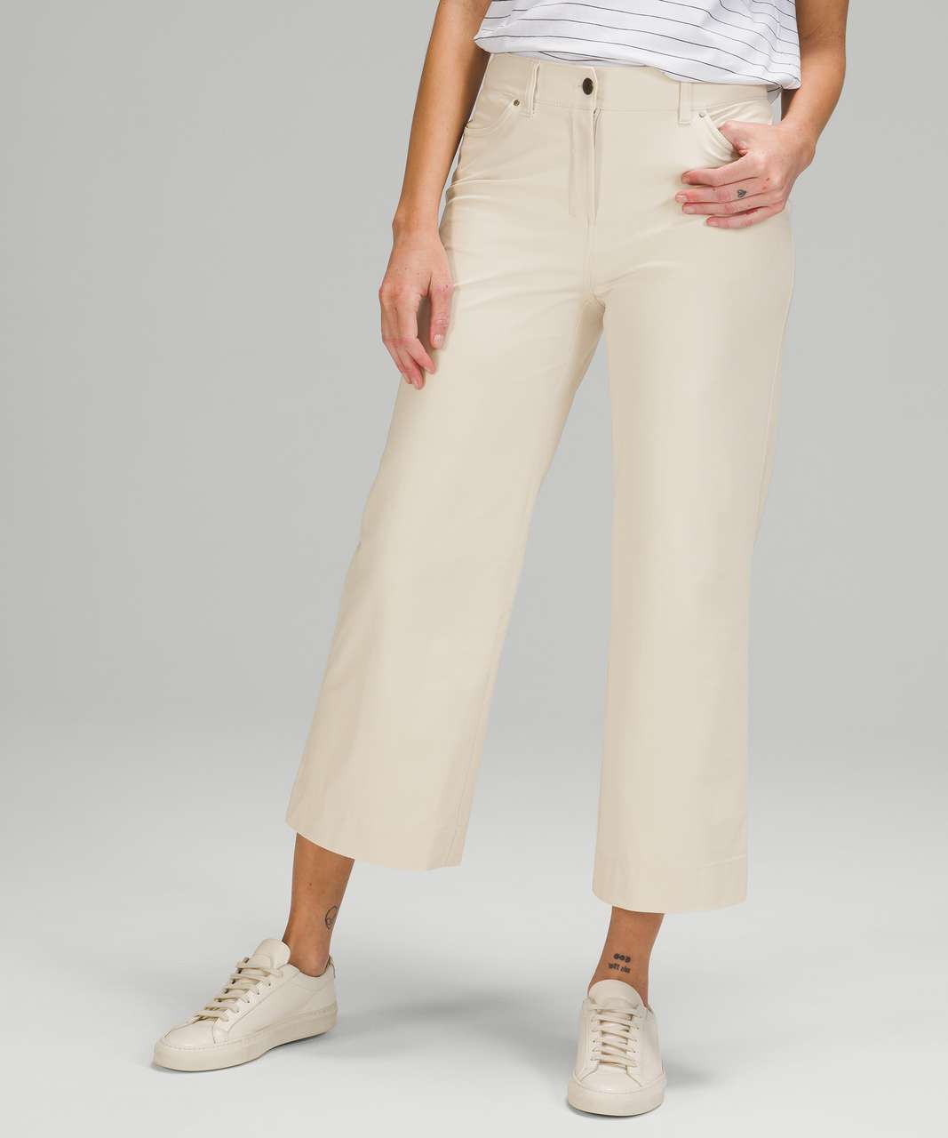 White High Rise Pants - Wide-Leg Trouser Pants - High Waist Pants - Lulus