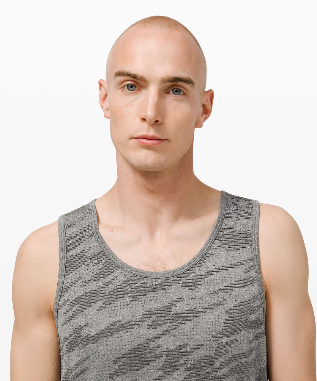 Lululemon Metal Vent Breathe Tank - Scatter Surface Black / Vapor