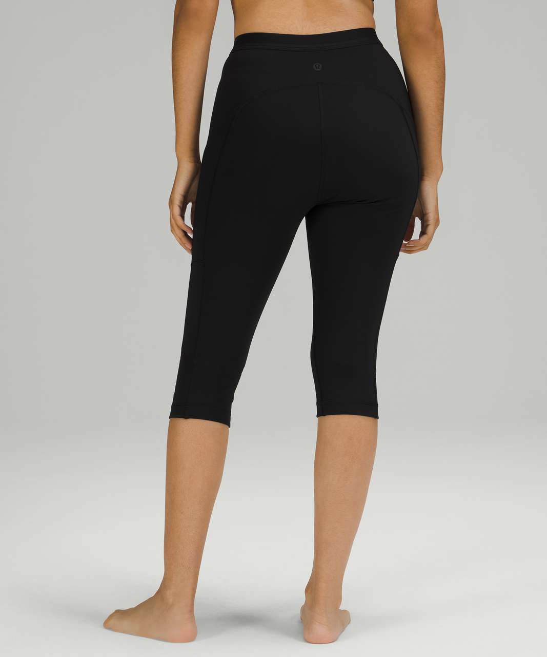 Lululemon High Rise Paddle Crop 15.75 - Black - lulu fanatics