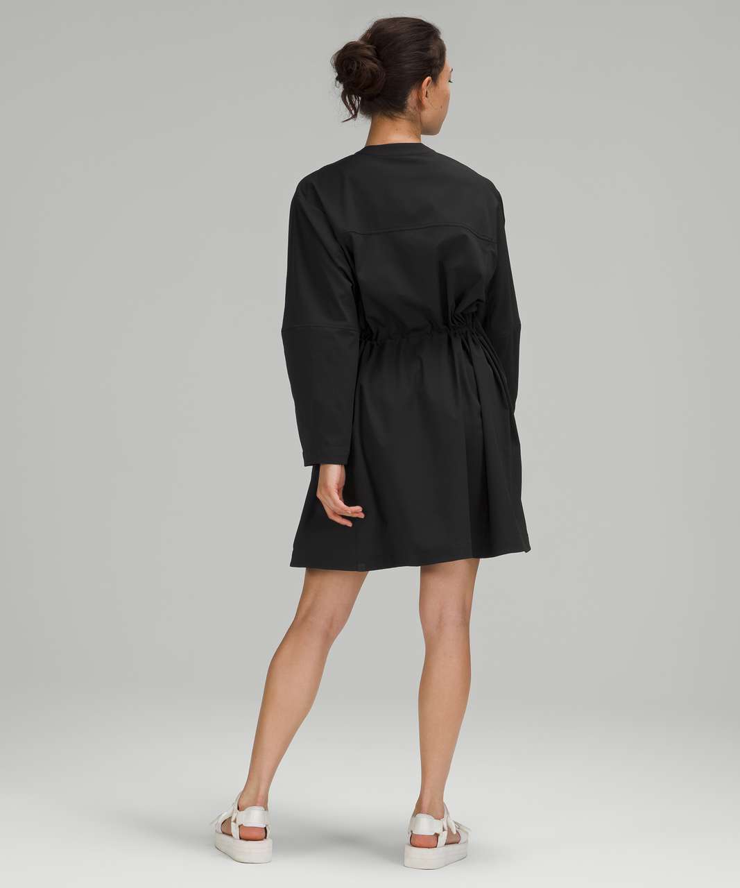 Lululemon Ventlight Button Front Dress - Black