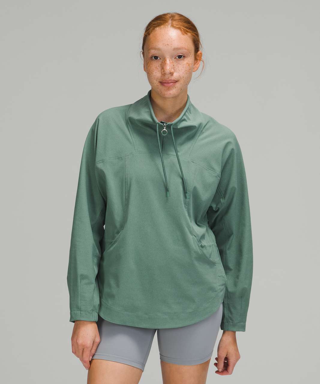 Lululemon Ventlight High Neck Pullover - Tidewater Teal