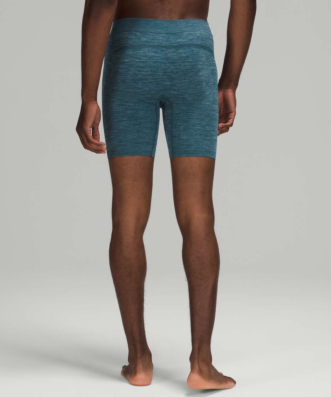 Lululemon Rapid Vent Tech Boxer 7" - Heathered Blue Borealis