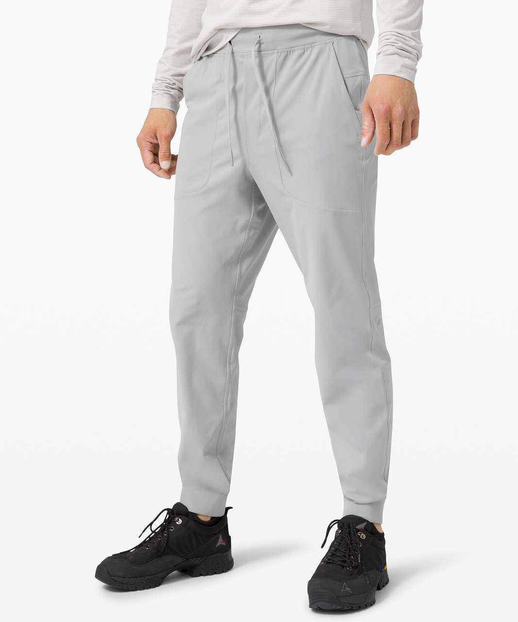 Lululemon ABC Jogger Shorter 28 *Warpstreme - Silver Drop - lulu fanatics