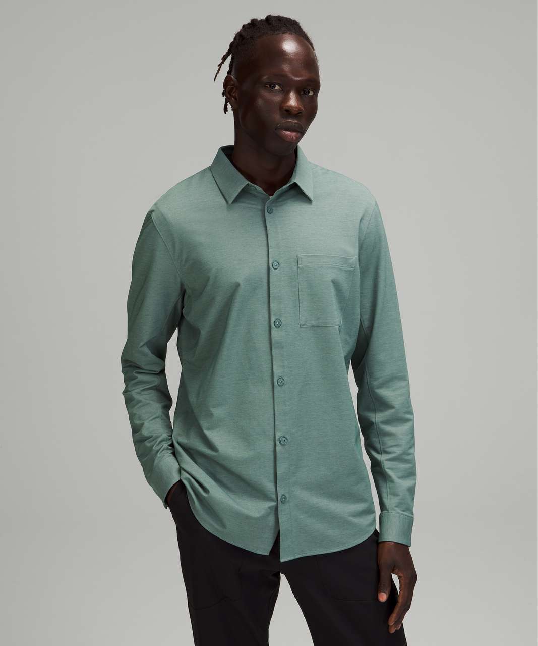 Sage Green Top - Button-Up Top - Long Sleeve Top - Top - Lulus